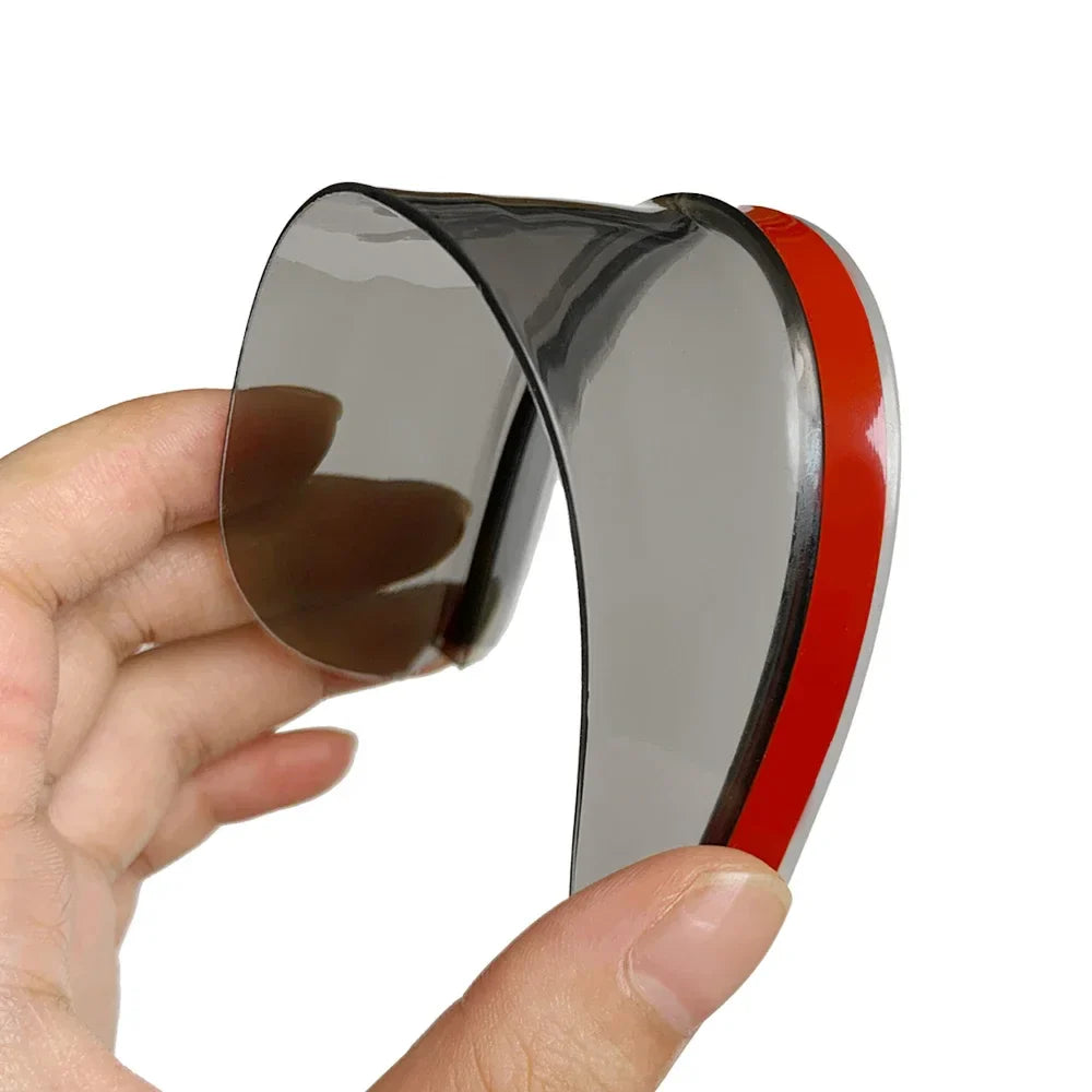 Car Rearview Mirror Rain Eyebrow Carbon Fiber Sun Visor Shade Protector Clear Vision Rain for Car Rearview Covers Accessories