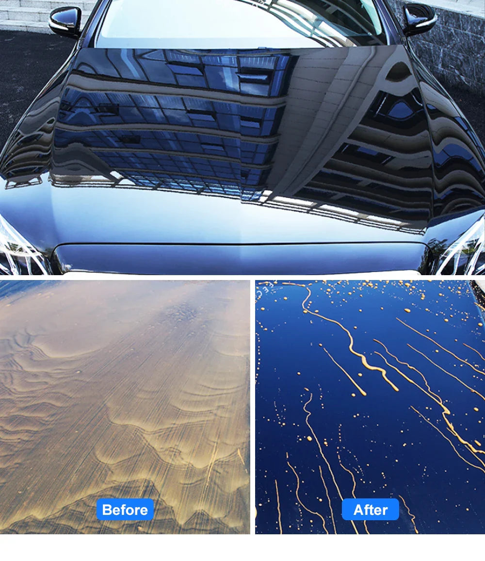 Dpro 9H Ceramic Car Coating Liquid Glass Waterproof Nano Ceramics Paint Care Anti-scratch Hydrophobic Car Detailing Polish Kit