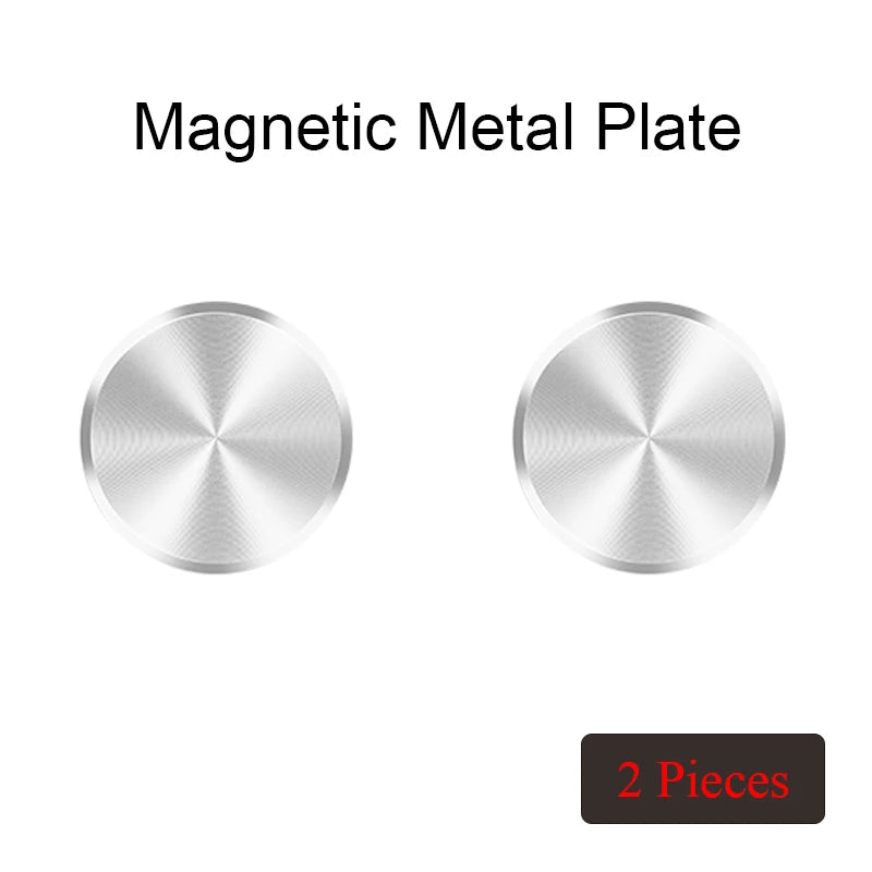 Magsafe Magnetic Mobile Phone Holder Wireless Charging Metal Plate Bracket for iPhone 14 15 Xiaomi Universal Phone Accessories