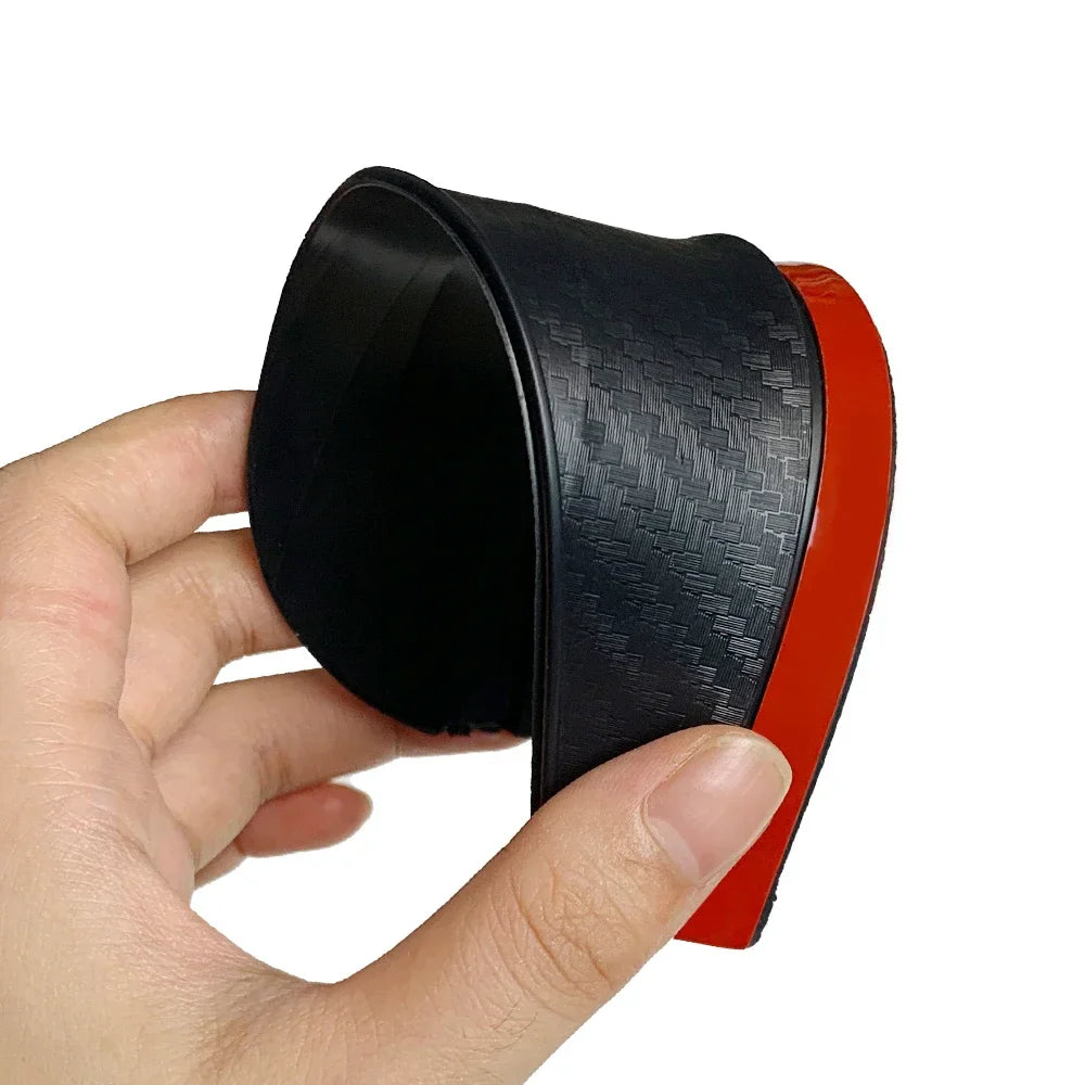 Car Rearview Mirror Rain Eyebrow Carbon Fiber Sun Visor Shade Protector Clear Vision Rain for Car Rearview Covers Accessories