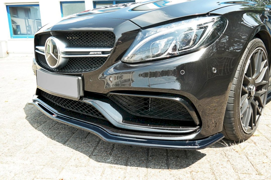 Maxton Design - Front Splitter V.1 Mercedes-AMG C63 Sedan / Estate W205 / S205