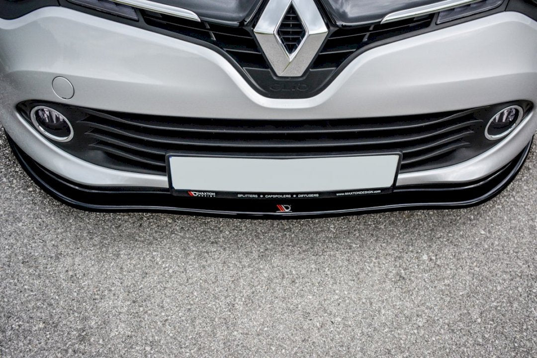 Maxton Design - FRONT SPLITTER RENAULT CLIO MK4 STANDARD (2012-2016)