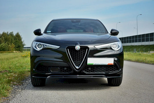 Maxton Design - FRONT SPLITTER V.2 ALFA ROMEO STELVIO (2016-2020)