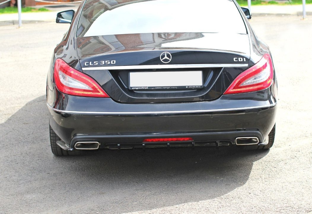 Maxton Design - REAR SIDE SPLITTERS MERCEDES CLS C218 STANDARD (2011-2018)
