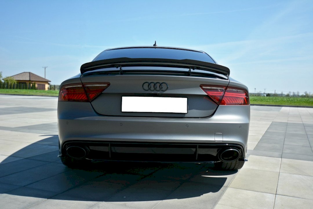 Maxton Design - SPOILER CAP AUDI A7 MK1 S-LINE PRE-FACELIFT (2010-2013)