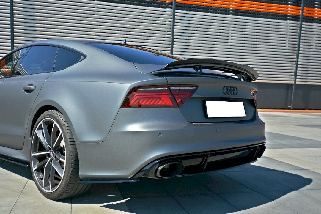 Maxton Design - SPOILER CAP AUDI A7 MK1 S-LINE PRE-FACELIFT (2010-2013)