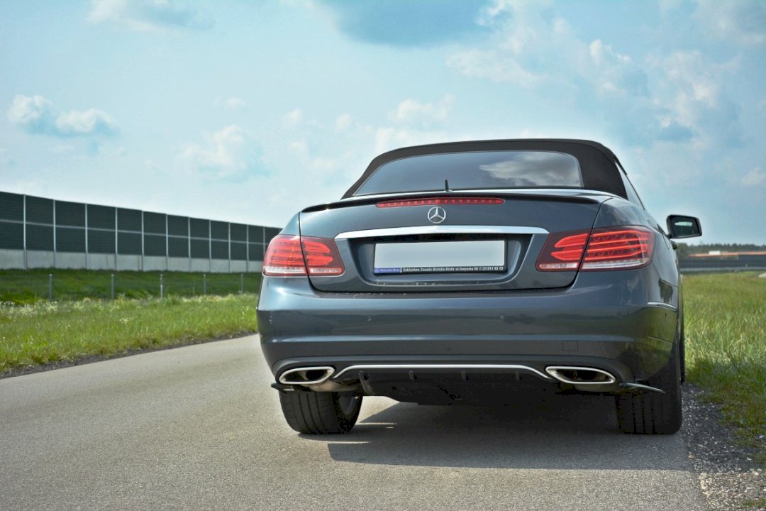 Maxton Design - REAR DIFFUSER MERCEDES E W212 COUPE & CABRIO (2012-2017)