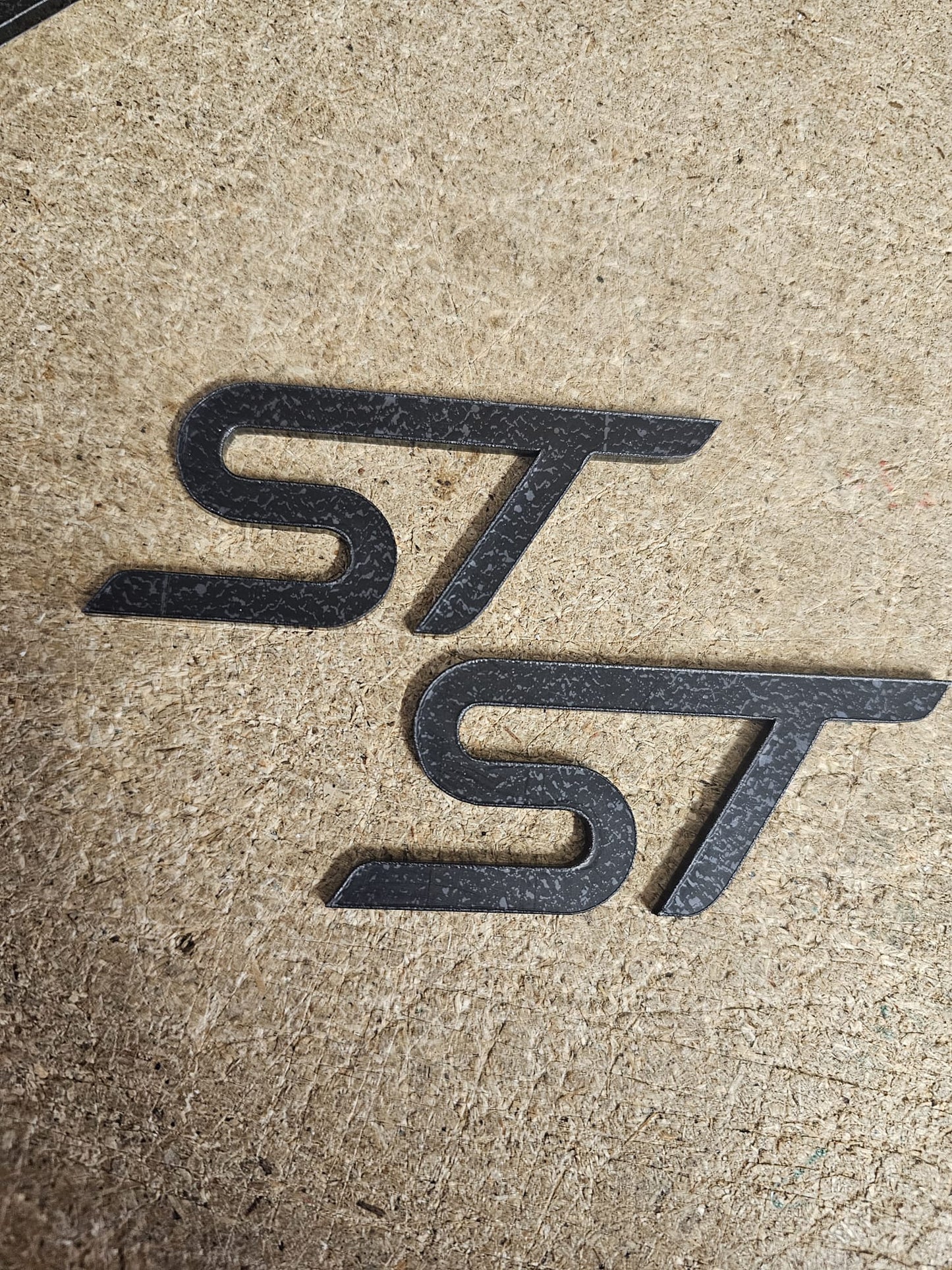 ***CLEARANCE*** 4D ST Badges - BLACK PACK OF 5