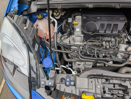 Mk2 Ford Puma Engine Bay Dress-Up Kit – Anodised Washers | CEUK