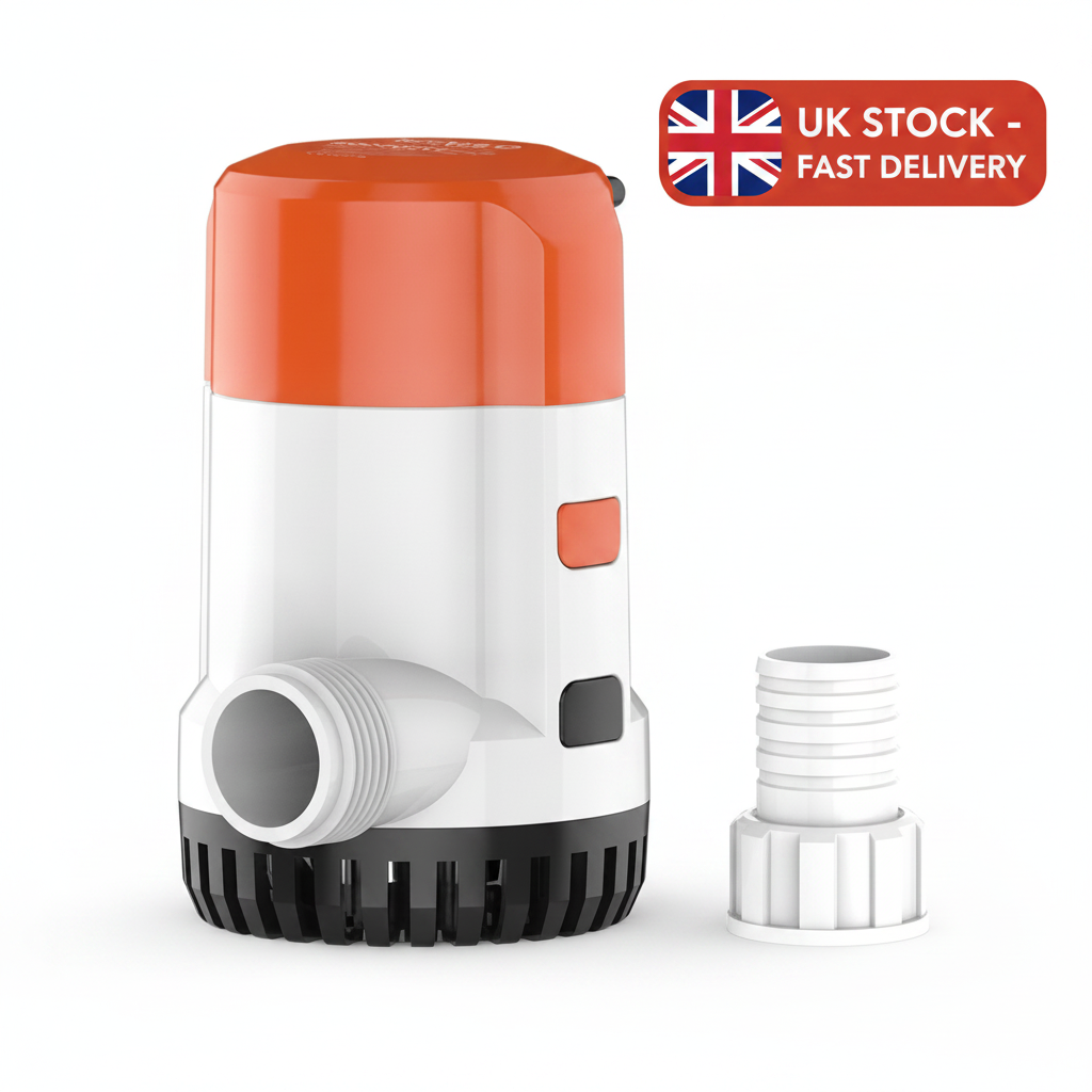 Seaflo 24V 2000GPH Bilge Pump 13A Series Marine Submersible BP2G200013A