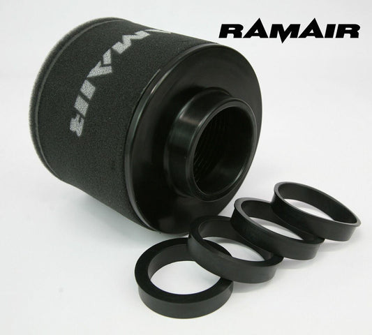 RamAir Universal Foam Cone Filter - 70/76/80/85/90mm Multi Size Inlet