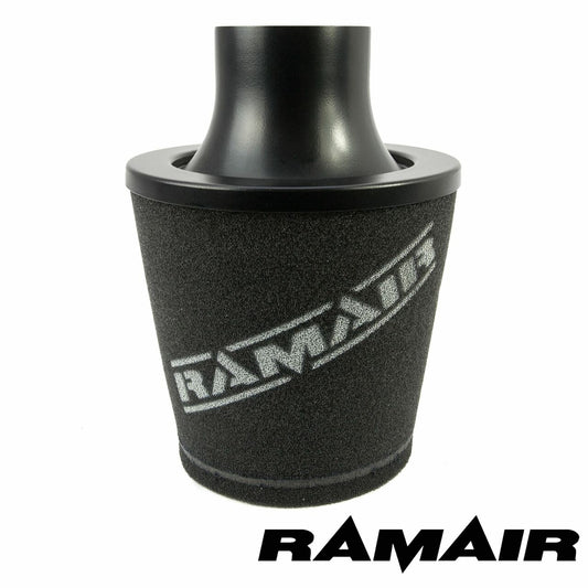 RamAir Universal Foam Cone Filter With Metal Base - Multiple Inlet Sizes