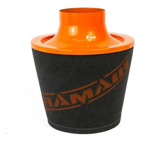 JS-090-OR-KIT - 90mm Orange Jet Stream Filter with Silicone Coupler & Clamps