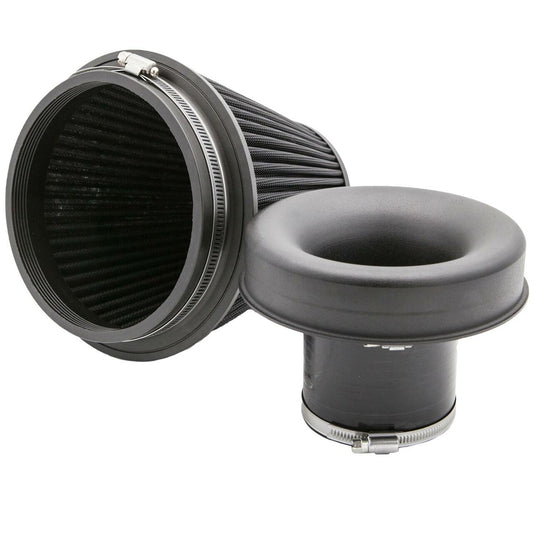 RamAir Universal Foam Cone Filter With Velocity Stack - 80MM Inlet