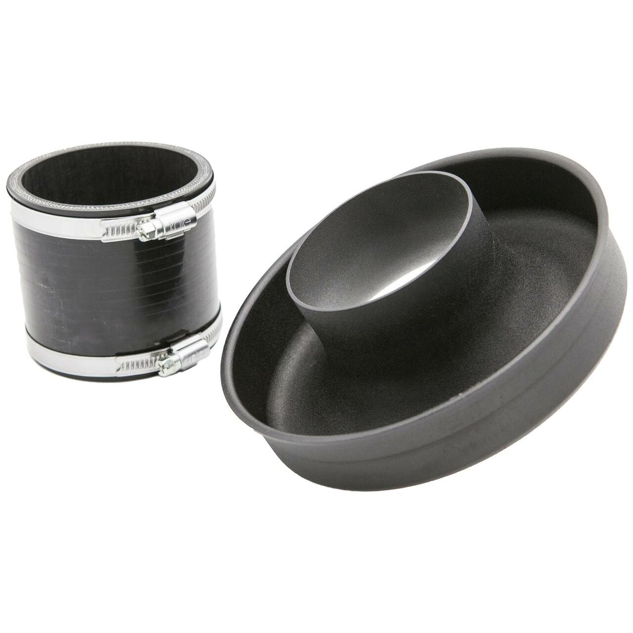 RamAir Universal Foam Cone Filter With Velocity Stack - 90mm Inlet