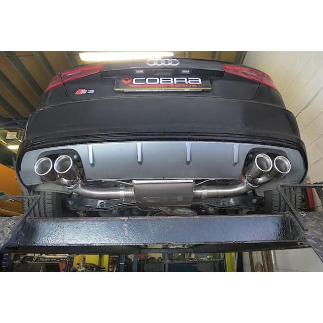 Cobra Exhausts - Audi S3 (8V) 3 Door (Non-Valved) (13-18) Turbo Back Performance Exhaust