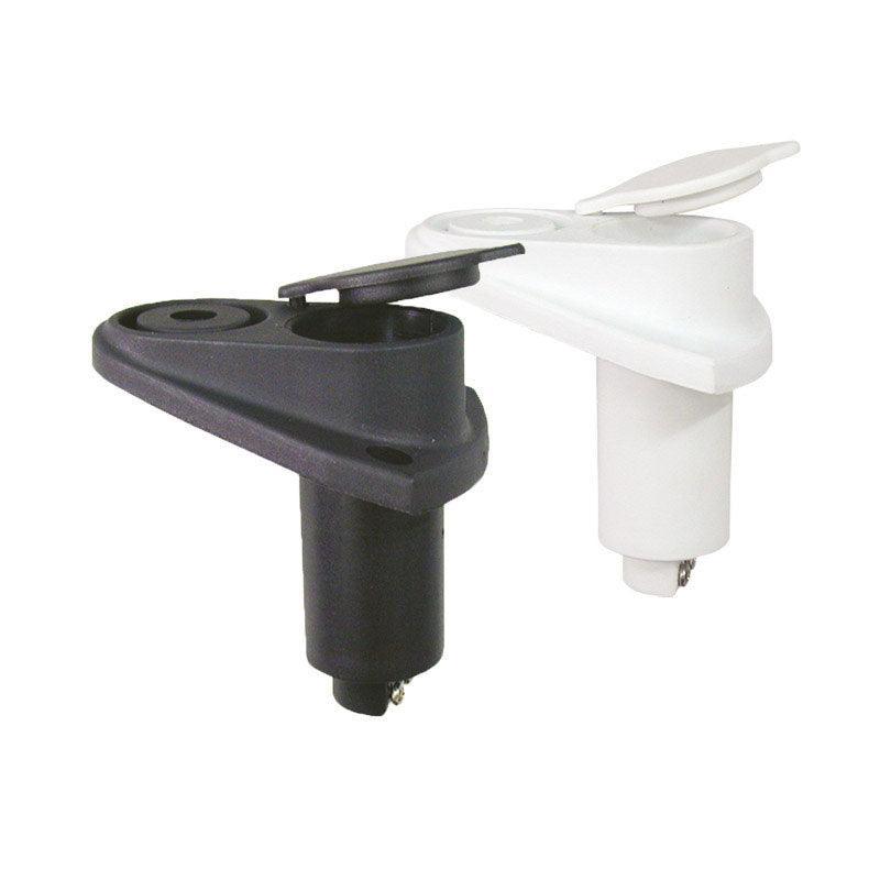 Base Plug-in Light Mount (White) | 4Boats