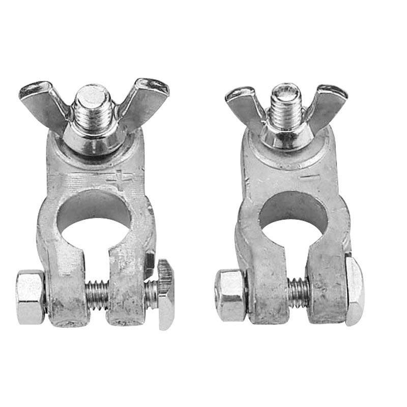 Battery Terminals Brass Set - Marine Battery Connectors | 4Boats