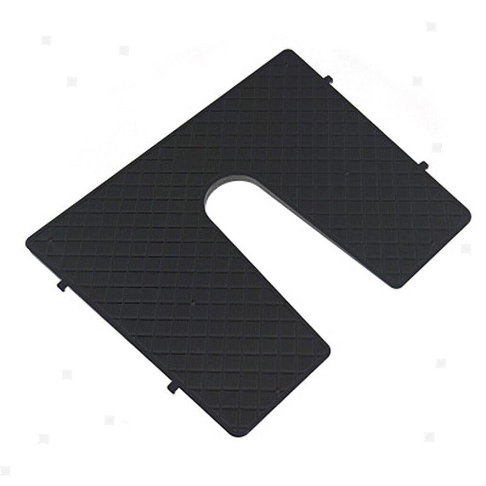 Black Plastic Outboard Transom Pad 440×353 mm - 4-20 mm | 4Boats