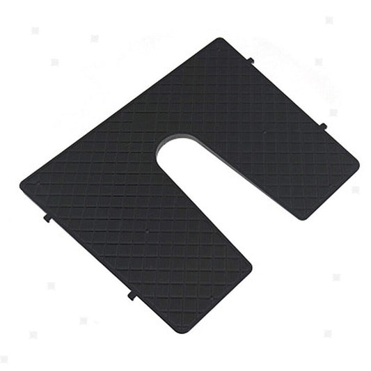 Black Plastic Outboard Transom Pad 440×353 mm - 4-20 mm | 4Boats