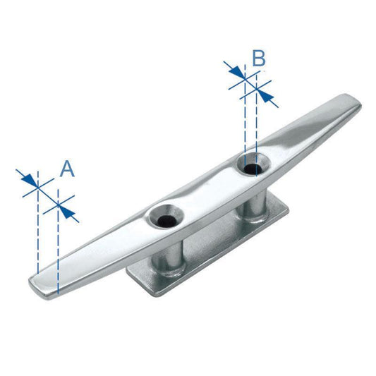 Blue Water 316 Stainless Cleat 152mm (6 in) | 4Boats