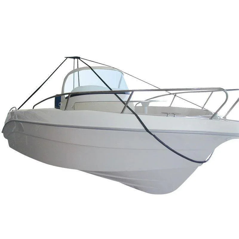 Deluxe Boat Cover Support System Combo 14-16ft 427-488cm Anti-Sag Pole & Straps