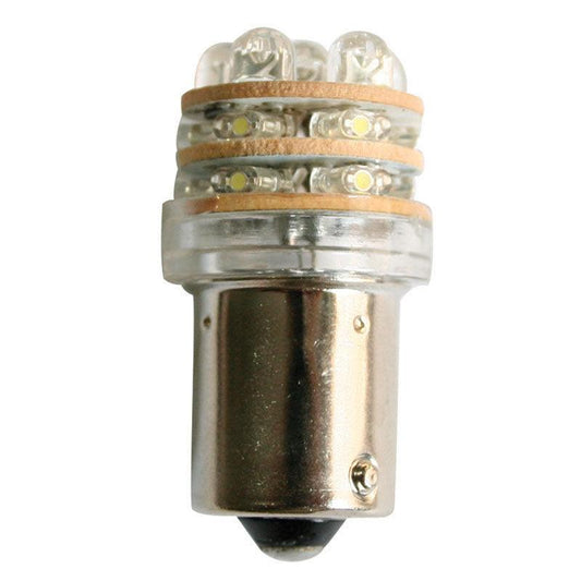 Bulb 12V LED T18 BA15S Cool White 15 × 39mm | 4Boats