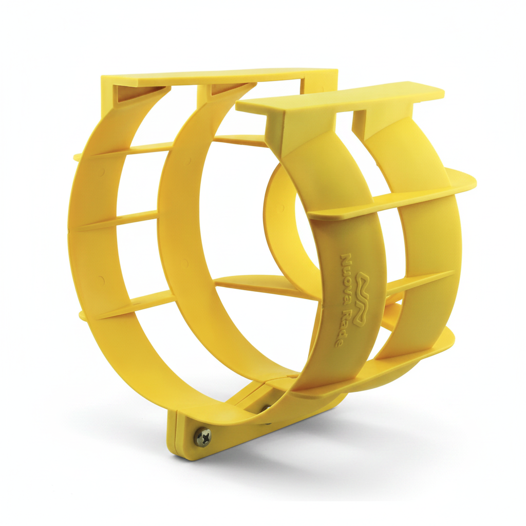 9" Yellow Propeller Guard for 9-25HP Outboards Safety Cage Nuova Rade 198165