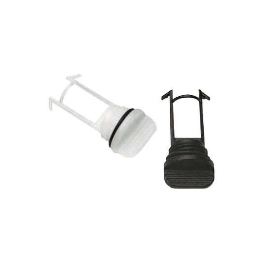 Captive Plug Drain Plug with O‑Ring - Black | 4Boats