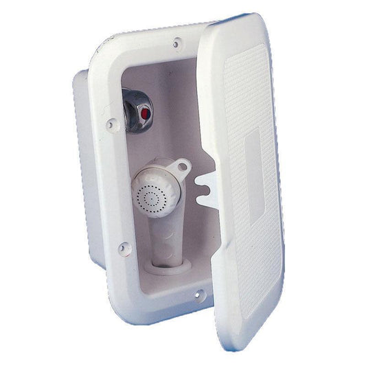 Case Side-mount Shower Case, 5 m Hose, White | 4Boats
