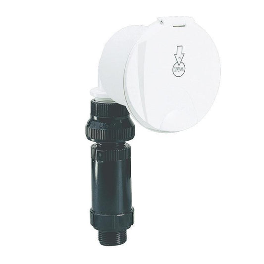 Case Fresh Water Inlet with Lid - Chrome | 4Boats