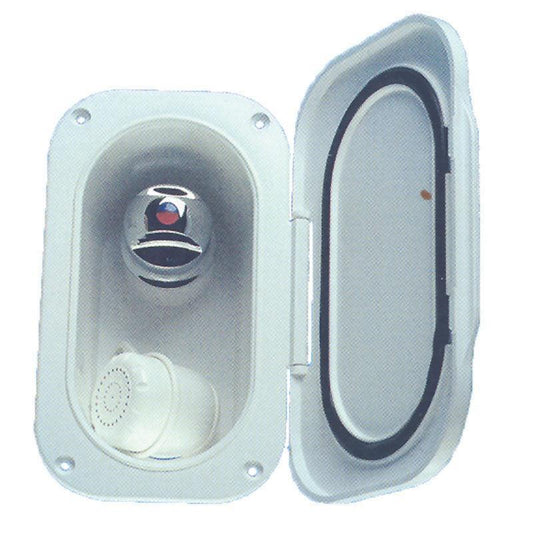 Case Marine Shower with Mixer Tap & 3 m (9.8 ft) Hose, White | 4Boats