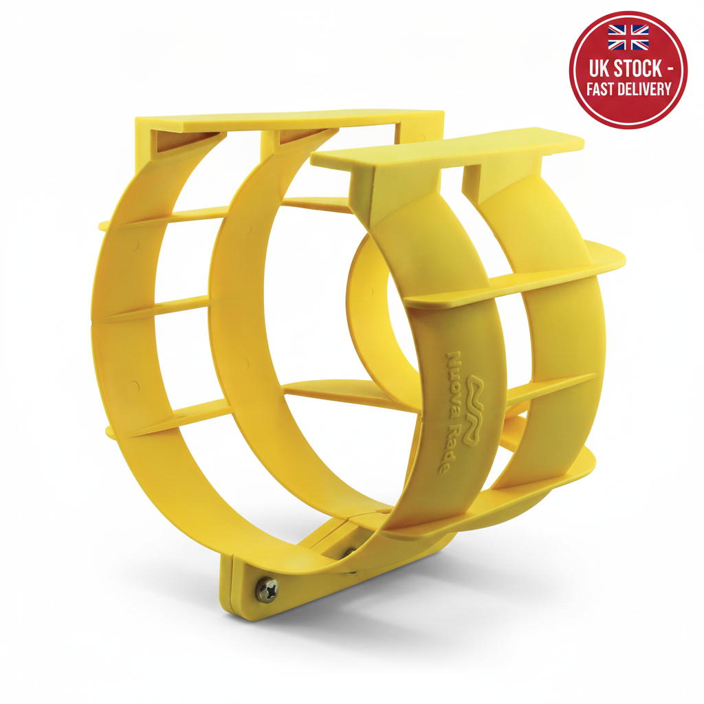 9" Yellow Propeller Guard for 9-25HP Outboards Safety Cage Nuova Rade 198165