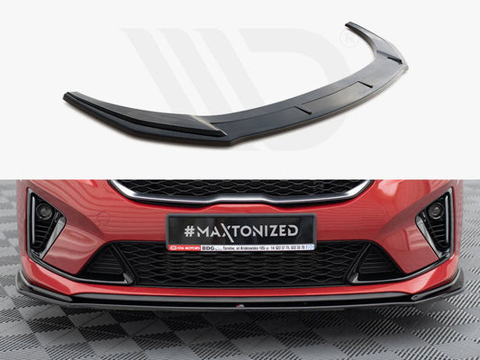 Maxton Design - FRONT SPLITTER V.3 KIA CEED GT / GT-LINE MK3 / PROCEED MK1