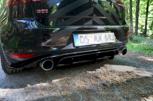 Maxton Design - Rear Diffuser VW MK7 GTI Clubsport (2016-2017)