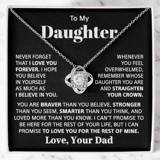 To My Daughter - Necklace