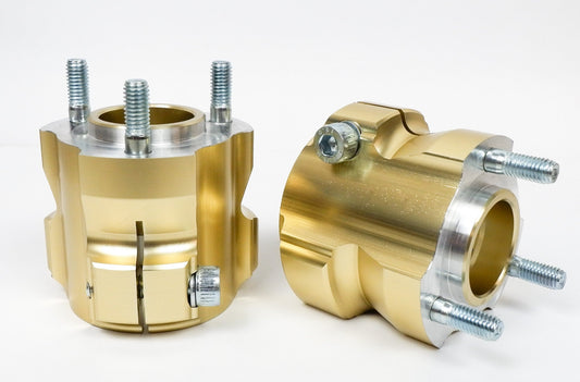Righetti Ridolfi Gold 50mm x 65mm Short Rear Hub Set