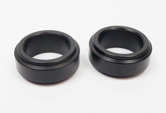 Pair of 17mm x 10mm Aluminium Universal Stub Axle Spacers