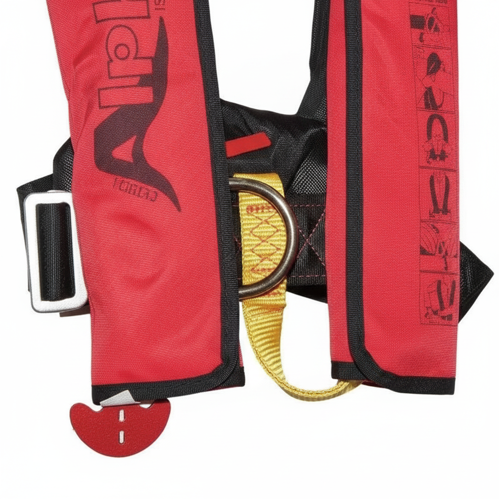 Alpha Manual Inflatable Lifejacket 170N ISO Adult PFD Marine Safety