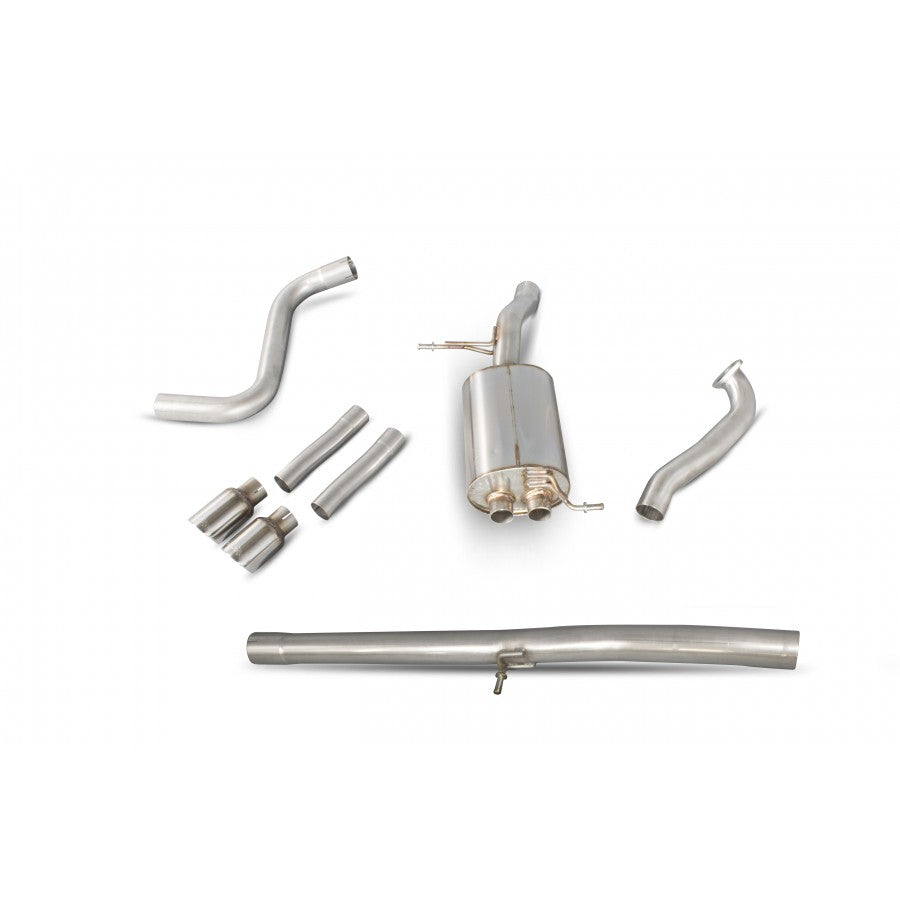 Scorpion Exhausts - Fiesta MK7 1.0 EcoBoost Cat Back (Multiple Options)