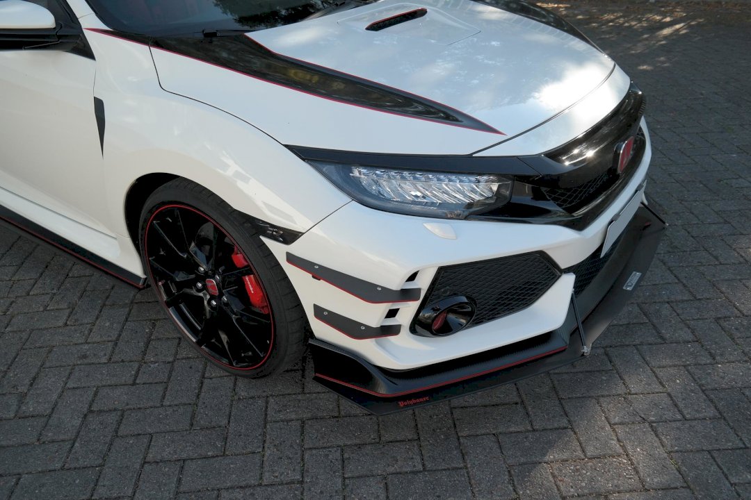 Maxton Design - FRONT CANARDS HONDA CIVIC MK10 TYPE-R (2017-2022)