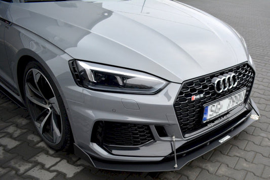 Maxton Design - RACING FRONT SPLITTER V.2 AUDI RS5 F5 COUPE / SPORTBACK