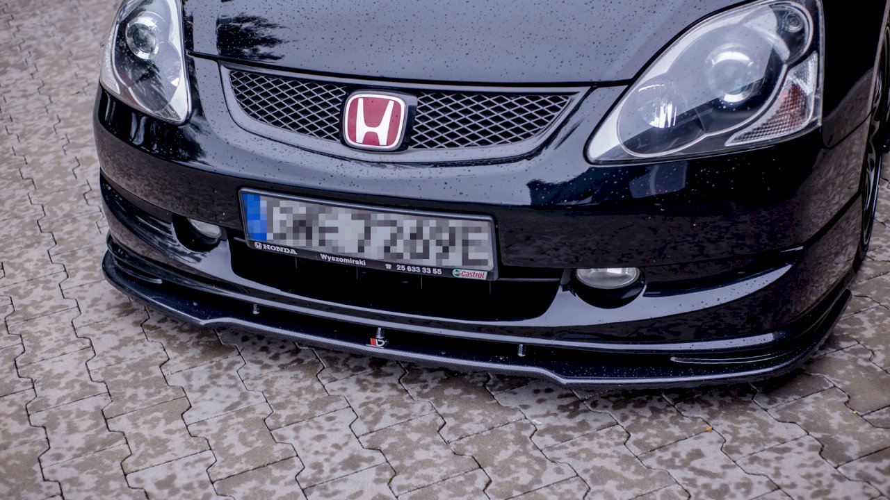 Maxton Design - FRONT SPLITTER V.1 HONDA CIVIC EP3 (MK7) TYPE-R/S FACELIFT (2004-2006)