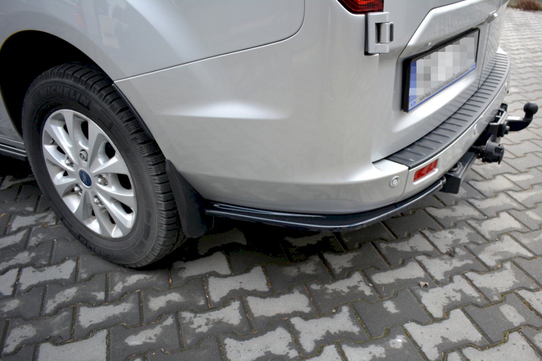 Maxton Design - REAR SIDE SPLITTERS FORD TRANSIT CUSTOM MK 1 FACELIFT (2018-UP)