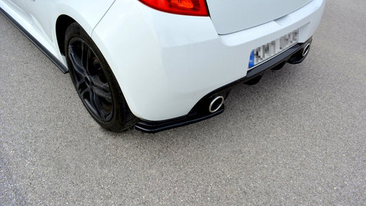 Maxton Design - REAR SIDE SPLITTERS RENAULT CLIO MK3 RS FACELIFT (2009-2012)