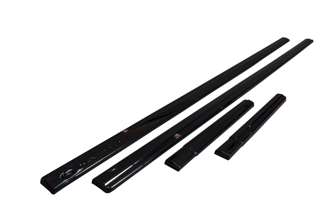 Maxton Design - SIDE SKIRTS SPLITTERS FORD TRANSIT CUSTOM MK 1 FACELIFT (2018-2023)