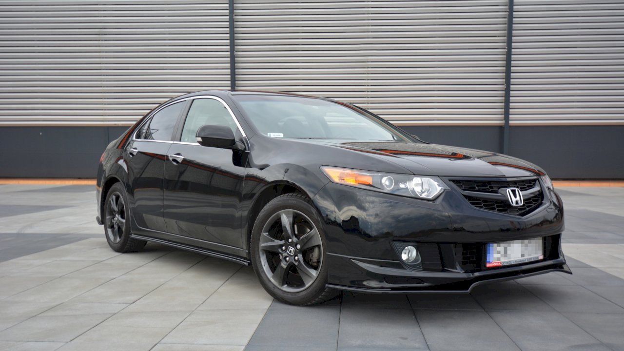 Maxton Design - SIDE SKIRTS SPLITTERS HONDA ACCORD MK8 (CU-SERIES) PRE-FACELIFT SEDAN (2008-2011)