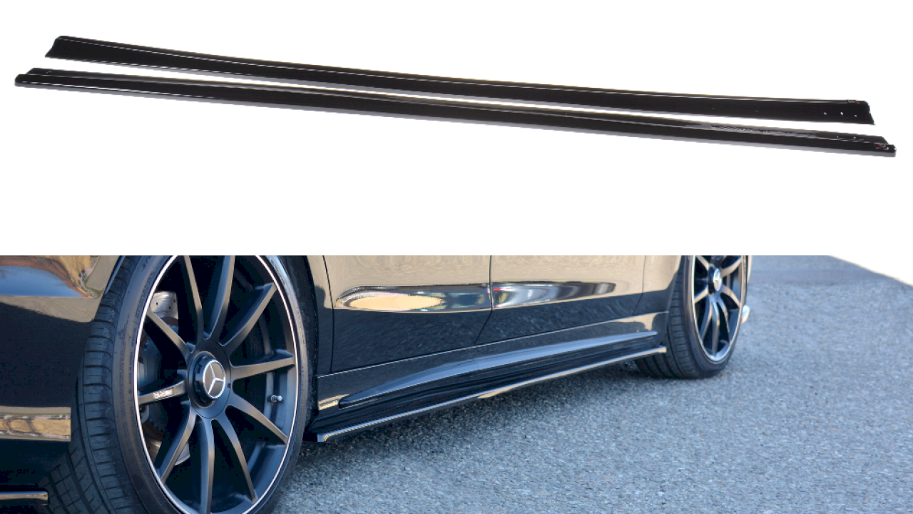 Maxton Design - SIDE SKIRTS SPLITTERS MERCEDES-BENZ S-CLASS AMG-LINE W222 (2013-2017)