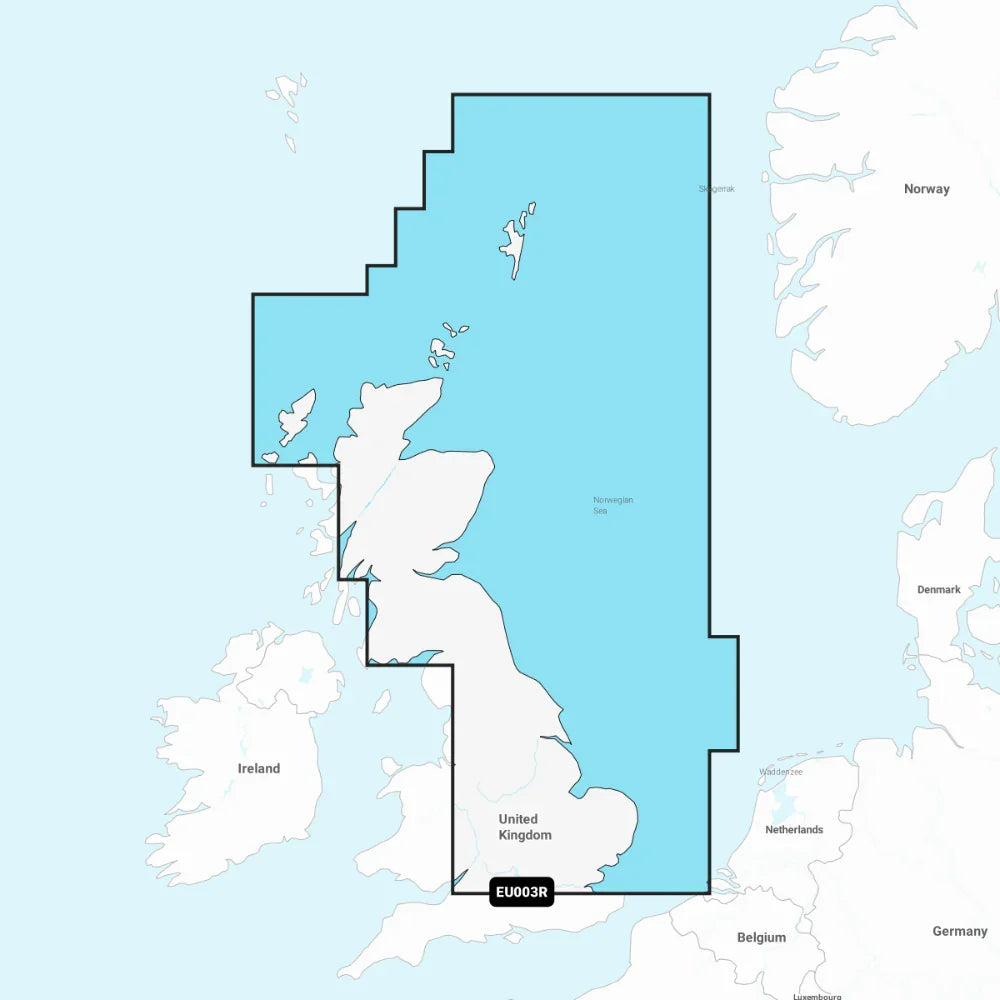 Garmin Navionics+ Chart: EU003R - Great Britain, Northeast Coast