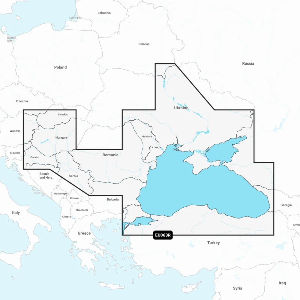 Garmin Navionics+ Chart: EU063R - Black Sea & Azov Sea